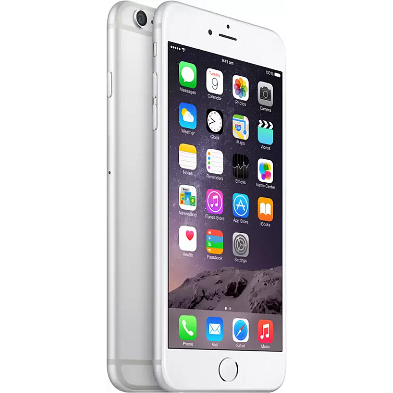 Apple iPhone 6 Plus (Silver, 128 GB) Refurbished