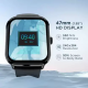 boAt Wave Infinity with 1.85" HD Screen, Functional  Calling Smartwatch  (Black Strap, Free Size)