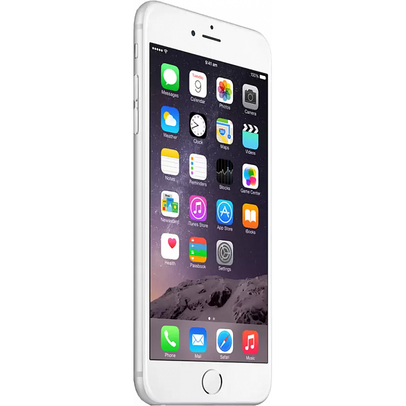 Apple iPhone 6 Plus (Silver, 128 GB) Refurbished