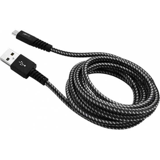 boAt Micro USB Cable 2 A 1.5 m Micro Rugged 700 V3 Black