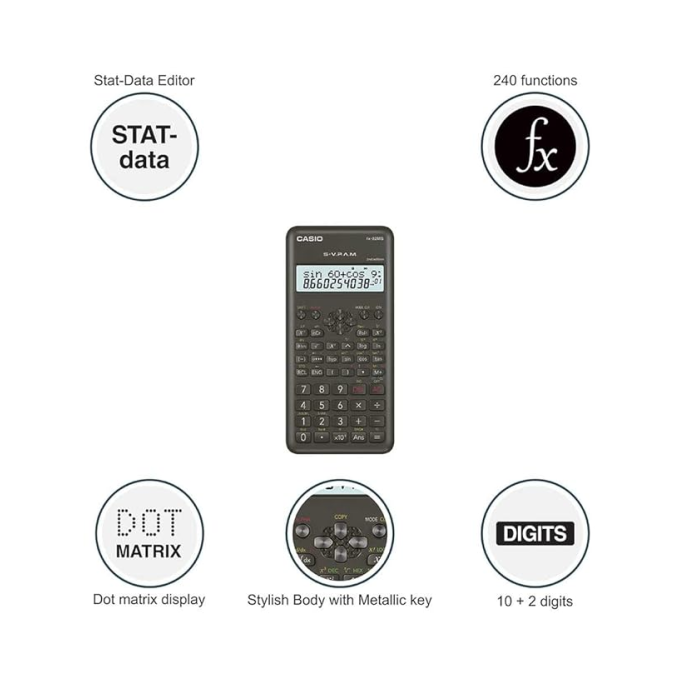 CASIO FX-82MS Scientific Scientific Calculator CASIO FX-82MS Scientific Scientific Calculator