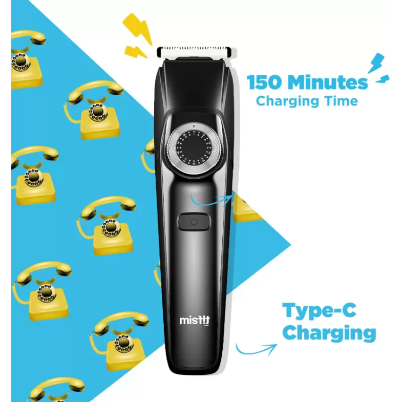 Misfit Groom 700 Trimmer 180 min Runtime 40 Length Settings (Black) Misfit Groom 700 Trimmer 180 min Runtime 40 Length Settings (Black)