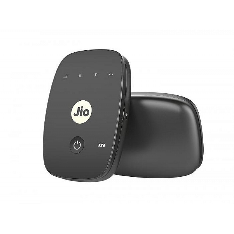 JioFi 4G Hotspot M2S 150 Mbps Jio 4G Portable Wi-Fi Data Device (Black) Refurbished.