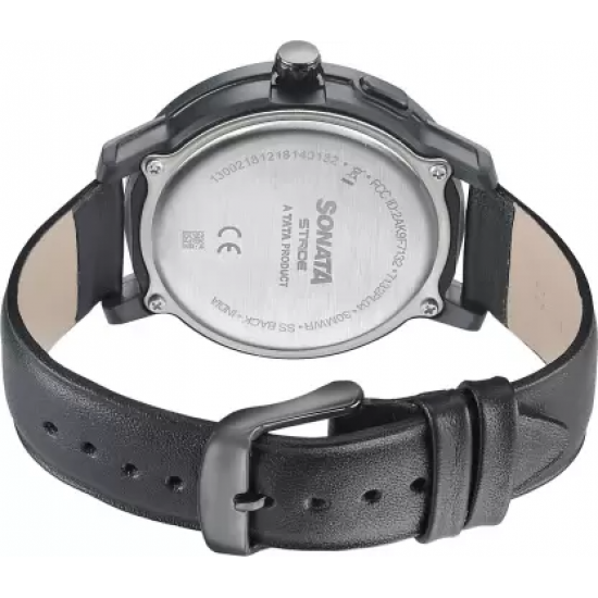 SONATA Stride Smartwatch Black