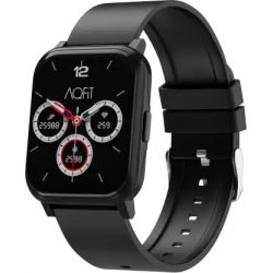 AQFIT W5 Edge 1.7 inch Smartwatch Black