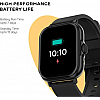 Pebble Spark Ace 1.85 Large HD Display, Health Suite, 100+ Watch Faces, 7 days battery Smartwatch Black