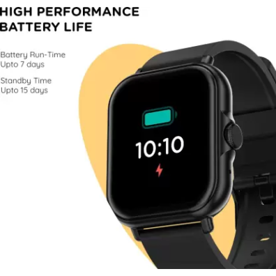 Pebble Spark Ace 1.85 Large HD Display, Health Suite, 100+ Watch Faces, 7 days battery Smartwatch Black Pebble Spark Ace 1.85 Large HD Display, Health Suite, 100+ Watch Faces, 7 days battery Smartwatch Black