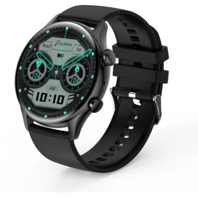 Pebble Cosmos luxe 1.36" AMOLED Always-on Display Bluetooth calling Smartwatch Matte Black Pebble Cosmos luxe 1.36" AMOLED Always-on Display Bluetooth calling Smartwatch Matte Black