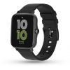 Pebble Spark 1.7 inch Bluetooth Calling, HD Display with SPO2, HR Monitor Smartwatch Black