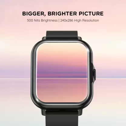 Pebble Spark Ace 1.85 Large HD Display, Health Suite, 100+ Watch Faces, 7 days battery Smartwatch Black Pebble Spark Ace 1.85 Large HD Display, Health Suite, 100+ Watch Faces, 7 days battery Smartwatch Black