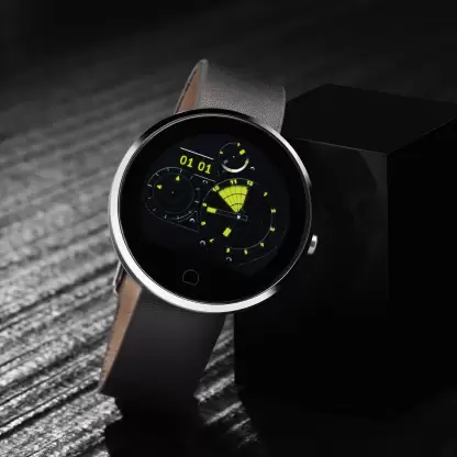 Metronaut X9 Round Dial Smartwatch with Heart Rate Sensor and Pedometer (Black) Metronaut X9 Round Dial Smartwatch with Heart Rate Sensor and Pedometer (Black)