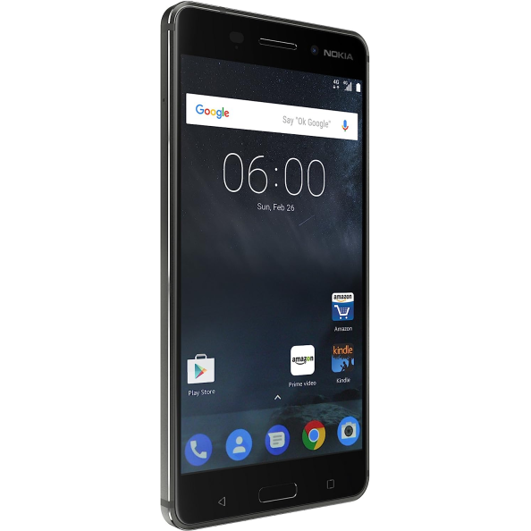 Nokia 6 (Matte Black 3GB RAM 32GB Storage Refurbished