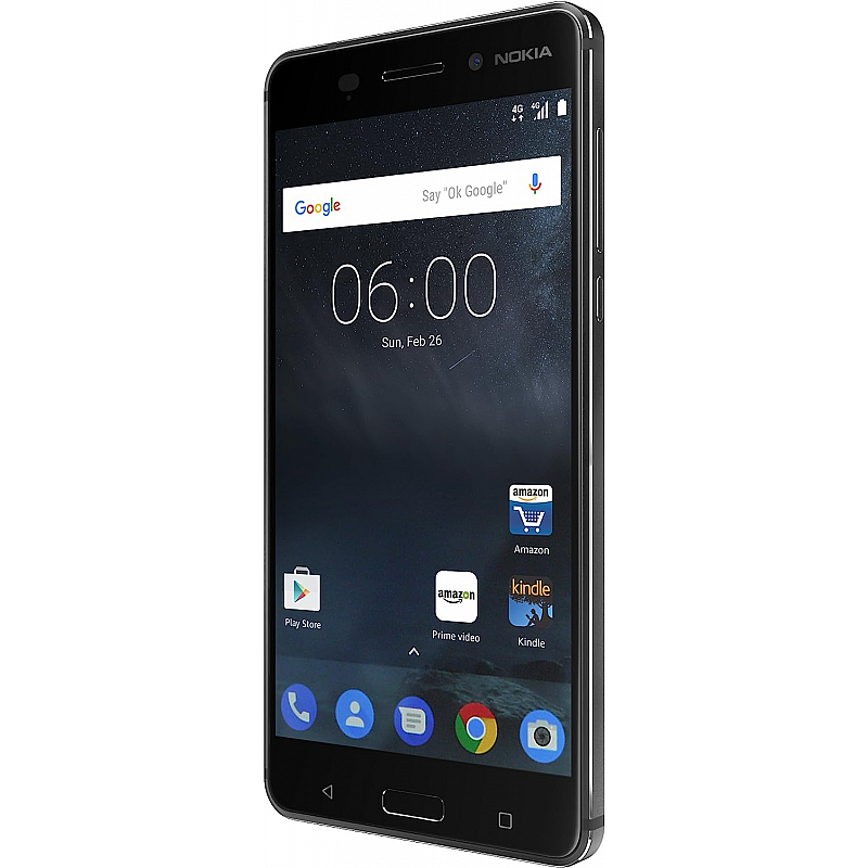 Nokia 6 (Matte Black 3GB RAM 32GB Storage Refurbished