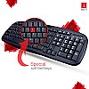 iBall Wintop Soft Key Keyboard and Mouse Combo with Water Resistant Design, Black-