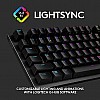 Logitech G512 Mechanical Gaming Keyboard,RGB Lightsync Backlit Keys  Black