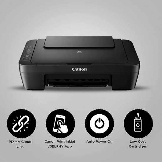 Canon Pixma MG 3070S All-in-One Wireless Inkjet Colour Printer Black