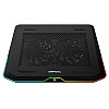 DEEPCOOL N80 RGB Gaming Notebook Laptop Cooler with RGB LED Lighting Compatible with 17.3 notebooks and Below DPN222N80RGB