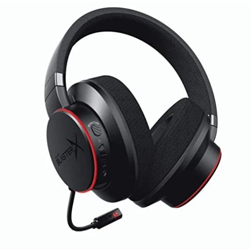 Creative Sound BlasterX H6 USB Gaming Headset with 7.1 Virtual Surround Sound, Memory Foam Fabric Earpads Creative Sound BlasterX H6 USB Gaming Headset with 7.1 Virtual Surround Sound, Memory Foam Fabric Earpads