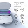 Flix (Beetel) Uv Sanitizer 10W Qi Wireless Charger,Portable Uv Sterilizer Box 99.9% Sterilization for Mask,Smartphone, Uv Box (White)