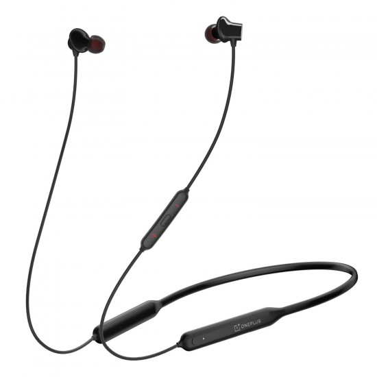 One Plus Bullets Wireless Z In-Ear Bluetooth Earphone with Mic (Black)