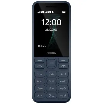 Nokia 130 Dual Sim Black Mobile With Battery and Charger