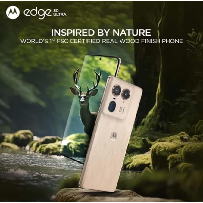 Motorola Edge 50 Ultra 5G (Nordic Wood, 512 GB)  (12 GB RAM)