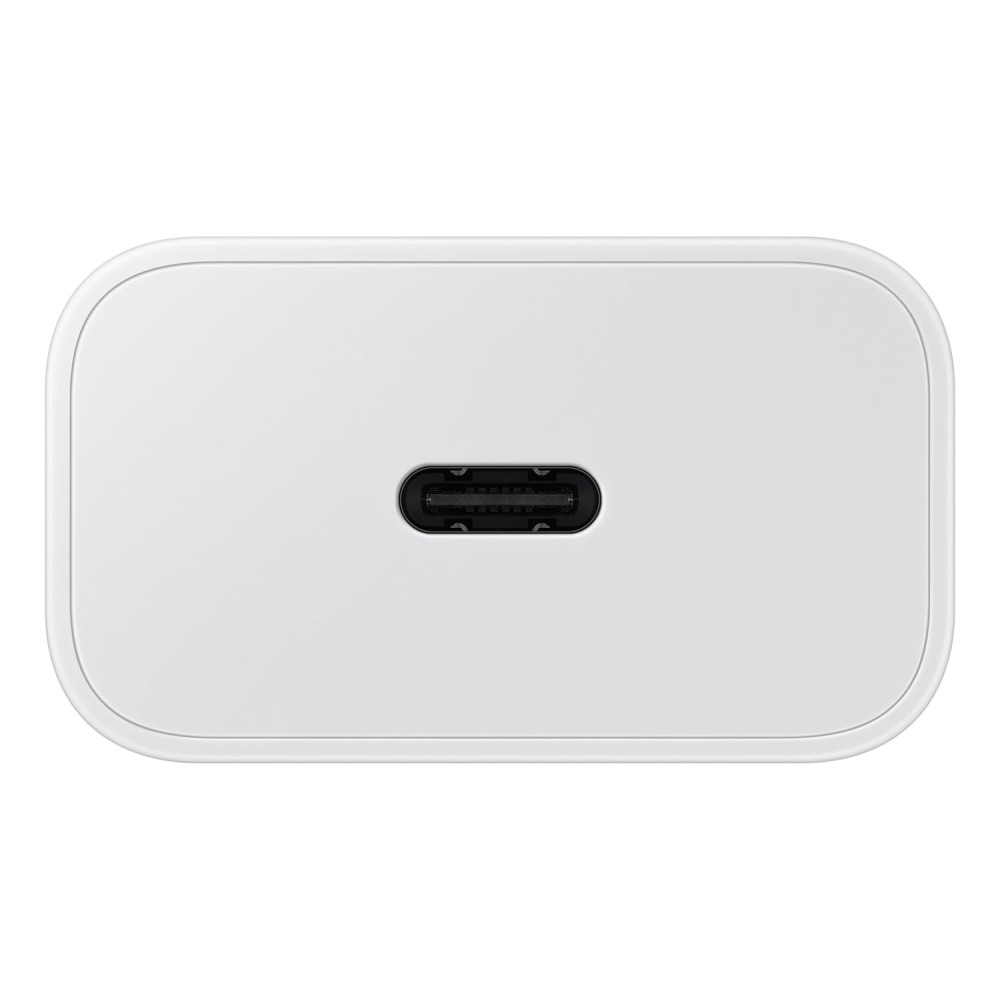 SAMSUNG Original 25W, Type C Power Adaptor compatible for all Samsung Devices (Super Fast Charge 3.0) (White) EP-TA800NWEGIN