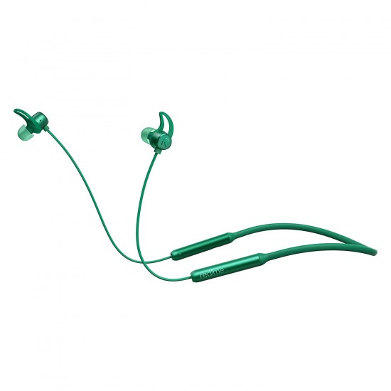 Realme Buds Wireless in-Ear Bluetooth 5.0 Deep Bass, IPX4 Sweatproof Earphone with mic Green