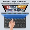 pTron Keyvo KW4 Wireless Keyboard & Mouse Combo Set, Ultra-Slim Keyboard w/ 78 Keys, Multimedia Keys, BT Mouse w/ 1600 DPI Precision Optical Sensor, Compatible with Tablets/Smartphones/PC (Black) pTron Keyvo KW4 Wireless Keyboard & Mouse Combo Set, Ultra-Slim Keyboard w/ 78 Keys, Multimedia Keys, BT Mouse w/ 1600 DPI Precision Optical Sensor, Compatible with Tablets/Smartphones/PC (Black)