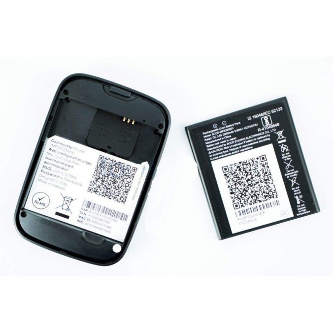 Jio SCUD-MFB260001 for Jiofi3 Jiofi 3 4G Jio WiFi Wireless Router 2600mAh Battery Jio SCUD-MFB260001 for Jiofi3 Jiofi 3 4G Jio WiFi Wireless Router 2600mAh Battery