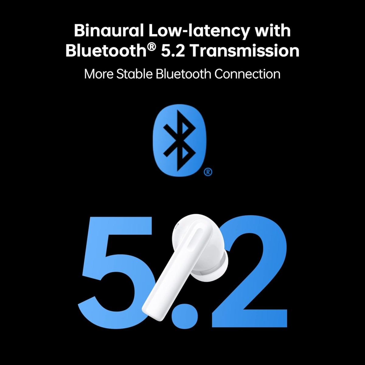 Oppo Enco Air2i Bluetooth Truly Wireless in-Ear Earbuds with Mic, Fast Charging & Up to 28Hrs Battery – Moonlight