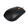 Lenovo 300 Wired Plug & Play USB Mouse, High Resolution 1600 DPI Optical Sensor, 3-Button Design with clickable Scroll Wheel, Ambidextrous, Ergonomic