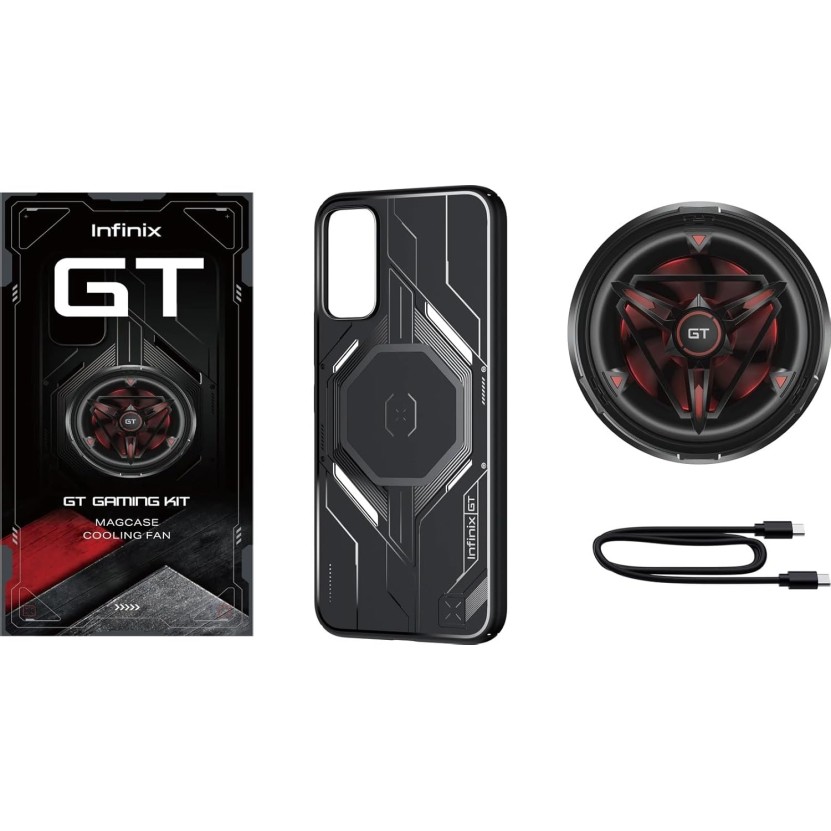 Infinix XG03+X6873 Gaming Accessory Kit (Black, Red, For Android)
