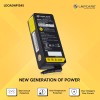 lapcare power adapter for dell, hp, lenovo, acer,sony (hp 65w 4.5mm (4.5 * 3 mm pin))- Black