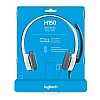 Logitech H150 Stereo Headset (Cloud White)