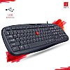 iBall Wintop Soft Key Keyboard and Mouse Combo with Water Resistant Design, Black-