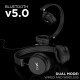 boAt Rockerz 400 Wireless Bluetooth On Ear Headphones with Mic (Carbon Black)