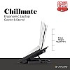 Lapcare Chillmate - Cooling Pad, 2 USB Port, Dual Fan, upto 15.6" Laptop