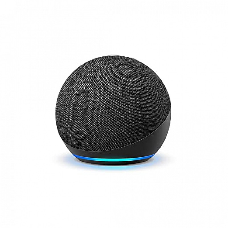 Echo Dot (4th Gen, 2020 release)| Smart speaker with Alexa (Black)