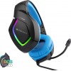 ZEBRONICS Zeb-Rush Premium Gaming Headphone with RGB Lights and 40mm Neodymium Drivers (Blue)