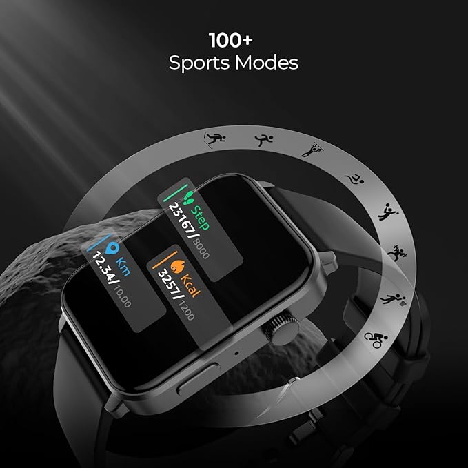 beatXP Unbound 1.78 Super AMOLED Display Bluetooth Calling Smart Watch, Metal Body,g (Black) beatXP Unbound 1.78 Super AMOLED Display Bluetooth Calling Smart Watch, Metal Body,g (Black)