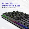 Evo Fox by Amkette  Fireblade Gaming Wired Keyboard with LED Backlit