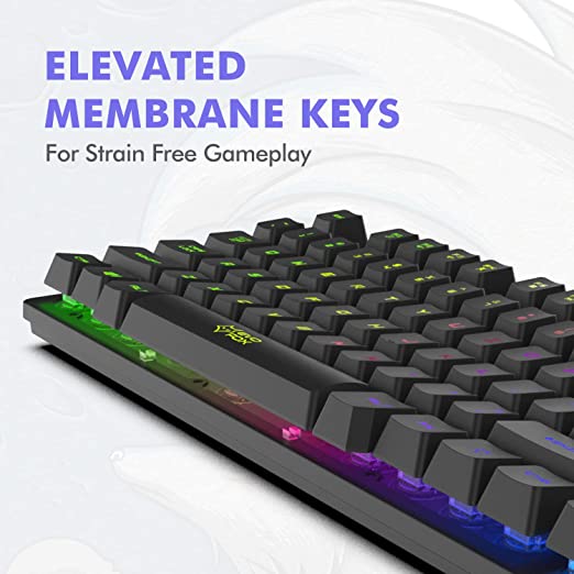 Evo Fox by Amkette Fireblade Gaming Wired Keyboard with LED Backlit Evo Fox by Amkette Fireblade Gaming Wired Keyboard with LED Backlit
