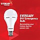 Eveready 9W B22D Emergency Inverter LED Bulb Cool Day Light 6500K Energy Efficient IBMS Technology  4 Hour Battery Backup  Li-on Battery Inside