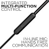 BoAt Bassheads 102 in Ear Wired Earphones with Mic Charcoal Black