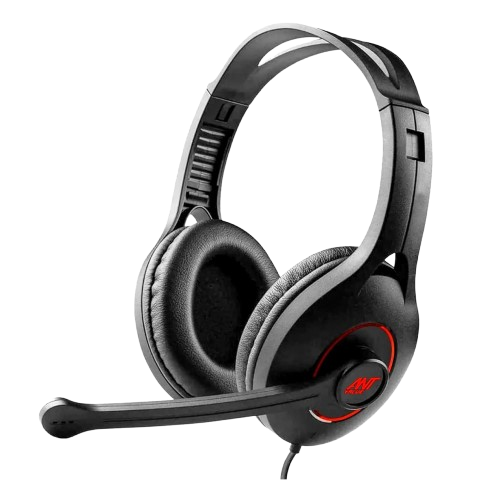 Ant Value H105 3.5mm PC Headsets with Microphone Noise Cancelling Mic & Audio Controls for Mobile Laptop PC Tablet