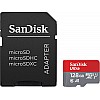 SanDisk 128GB Class 10 microSDXC Memory Card with Adapter (SDSQUAR-128G-GN6MA)