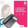 Beetel G20 Ringer LED Landline phone Black
