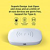 Flix (Beetel) Uv Sanitizer 10W Qi Wireless Charger,Portable Uv Sterilizer Box 99.9% Sterilization for Mask,Smartphone, Uv Box (White)