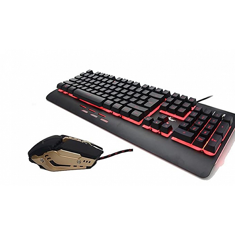 Redgear Manta MT21 Gaming Keyboard and Gaming Mouse Combo (Black) 